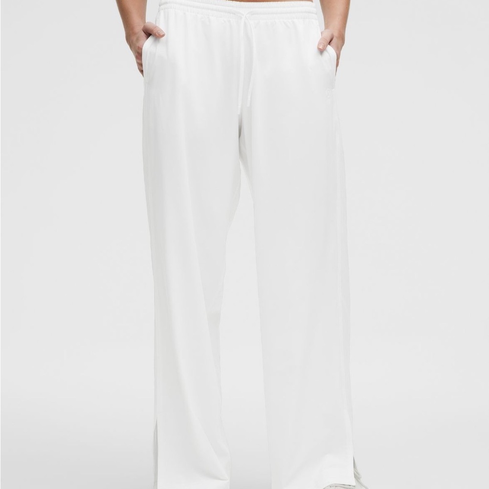 LULULEMON COURT RIVAL WIDE LEG TRACK PANT (REGULAR) SIZE 14 MSRP $128 BNWT
